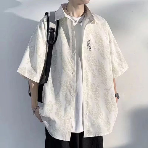 Men's Casual Button-Down Shirt