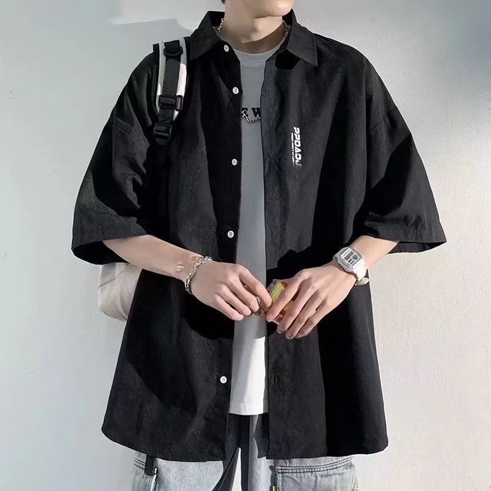 Men's Casual Button-Down Shirt